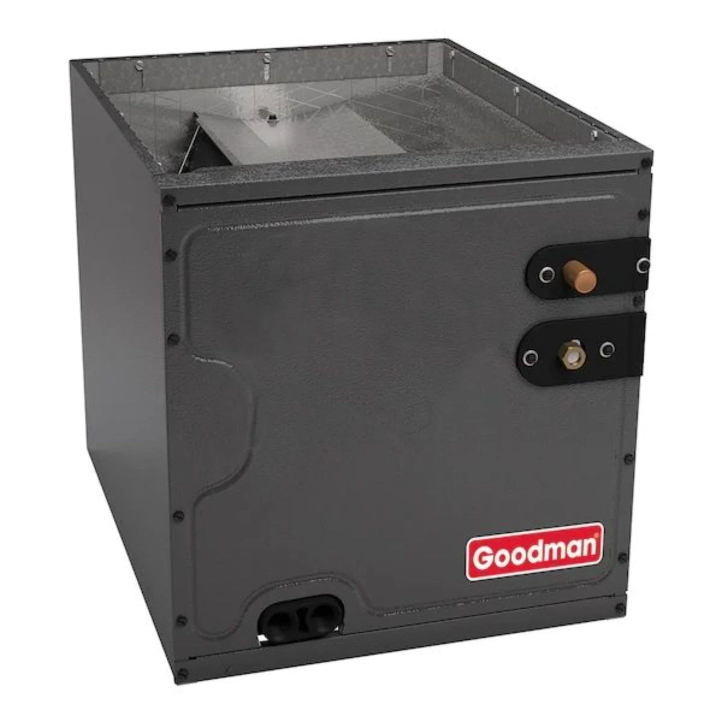 Goodman - 2.5 Ton/60,000 BTU 80% AFUE Gas Furnace and Air Conditioner System - Upflow - 14.5 SEER2 - R32 - GLXS3BN3010 / CAPTA3626B3 / GMVC800603BN