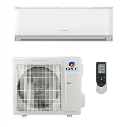 GREE Livo Gen4 9K BTU 19.5 SEER2 Wall Mount Mini-Split Single Zone Heat Pump - 4LIV09HP230V1A