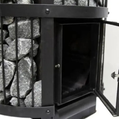 GREE Harvia GreenFlame Series 240 GreenFlame Wood Burning Sauna Stove - WK200LD
