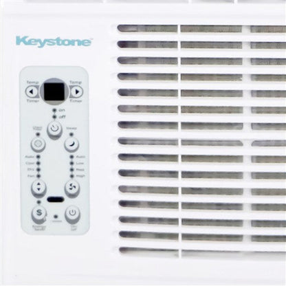 Keystone - 14, 500 BTU Window A/C, Cool Only, Remote Control, 115V - KSTAW14DE