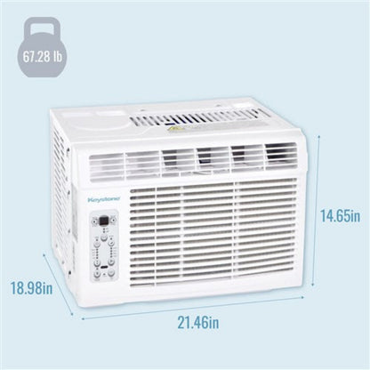 Keystone - 14, 500 BTU Window A/C, Cool Only, Remote Control, 115V - KSTAW14DE