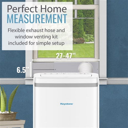 Keystone - 8000 BTU Portable Air Conditioner  -  KSTAP08MFC