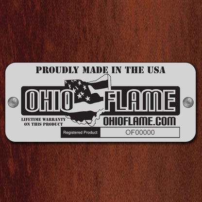 Ohio Flame Fire Globe : Peace, Happiness, Tranquility