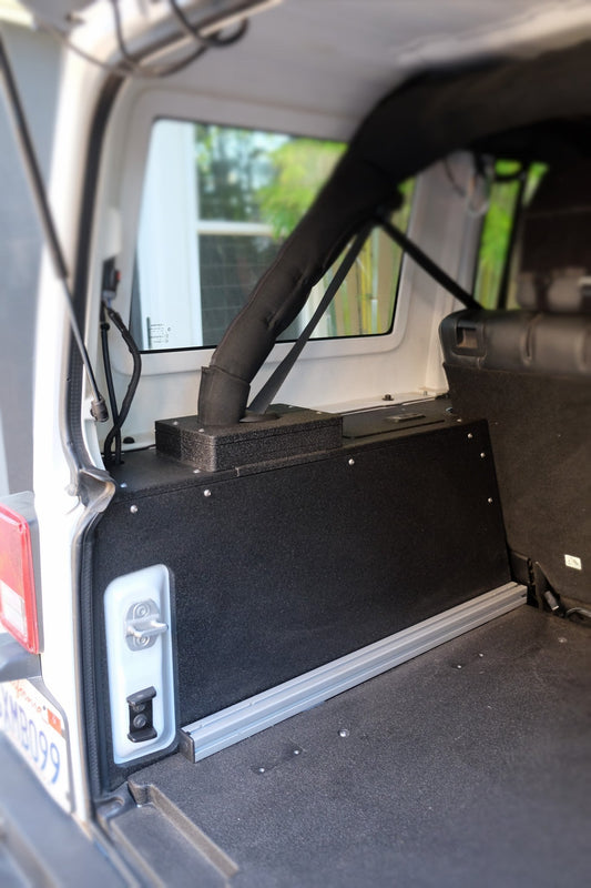 GOOSE GEAR Jeep Wrangler 2007-2018 JKU 4 Door - Side Cubbies - 1027-GGR-SH