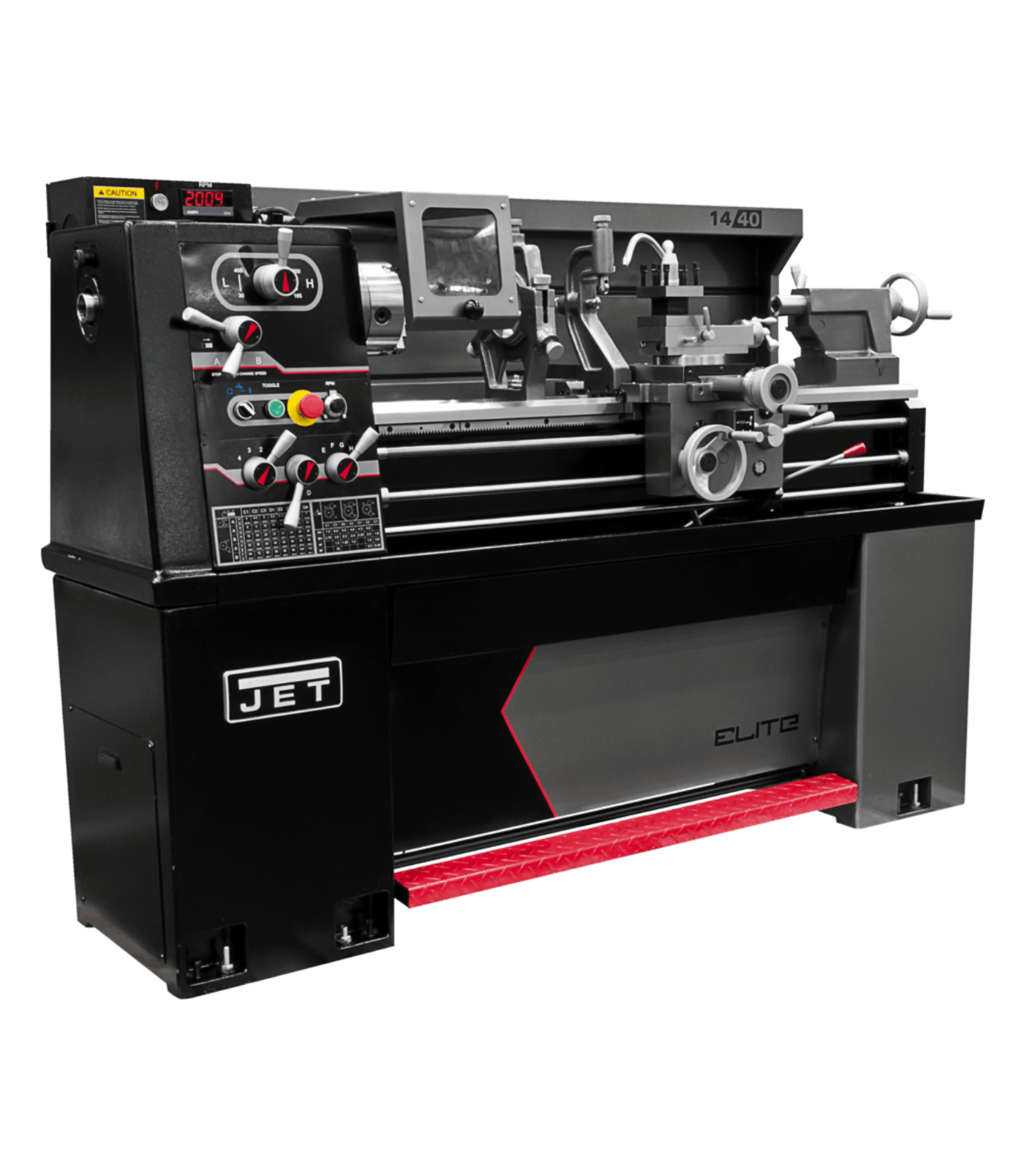 JET Elite Lathe E-1440VS with ACU-RITE 203 CSS DRO with Taper Attachment - JET-892458