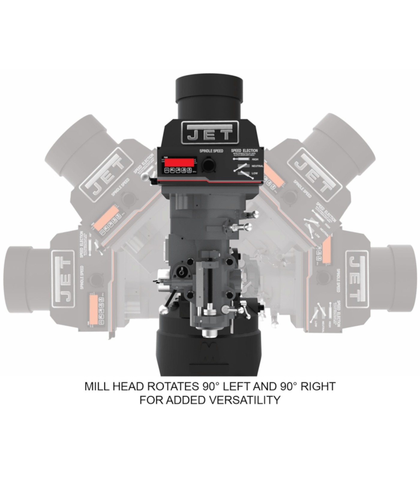 JET Elite EVS-949 Mill with X, Y, Z-Axis JET Powerfeeds - JT9-894307
