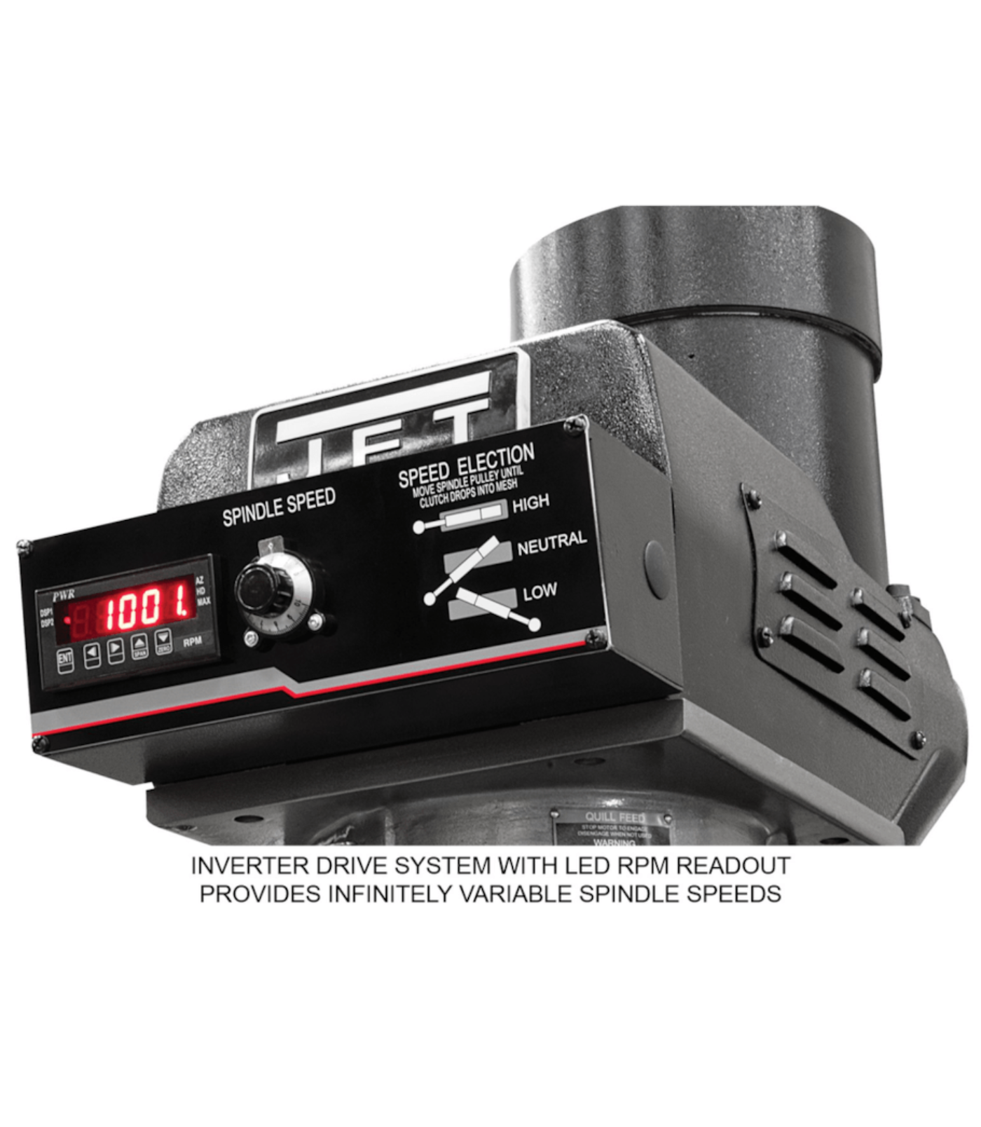 JET Elite ETM-949 Mill with 2-Axis Newall DP700 DRO - JT9-894151