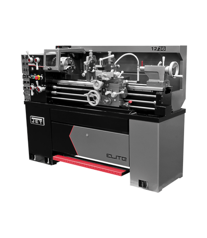 JET Elite Lathe E-1236VS with ACU-RITE 303 DRO with Taper Attachment - JT9-892312