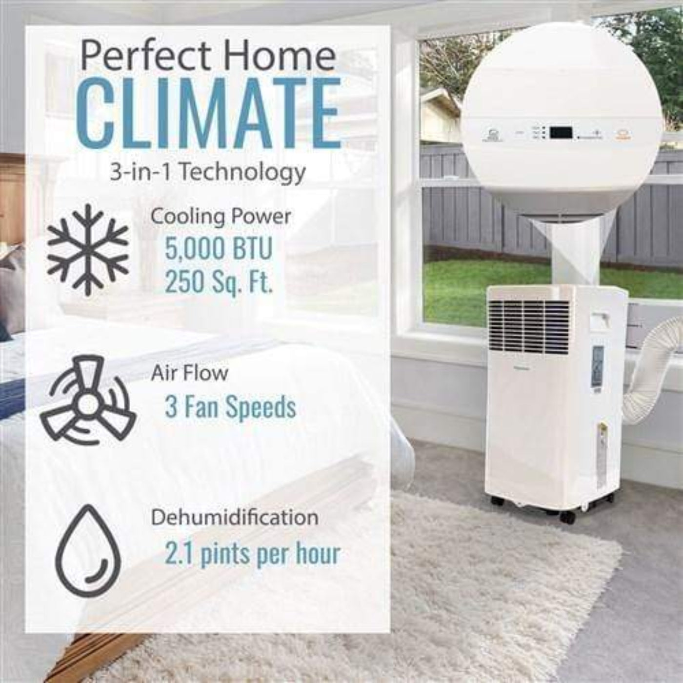 Keystone - Portable Air Conditioner  - KSTAP05PHA