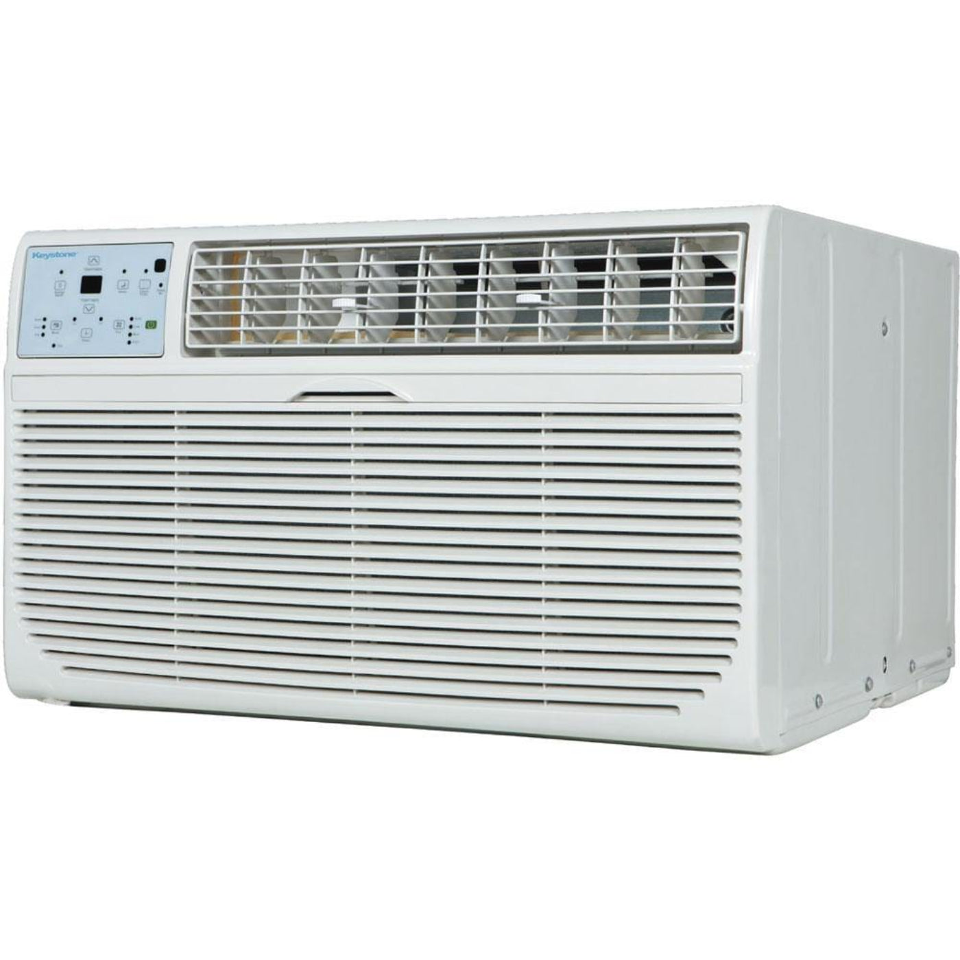 Keystone - 12,000 BTU 230V Through-the-Wall Air Conditioner with Follow Me LCD Remote Control - KSTAT12-2C