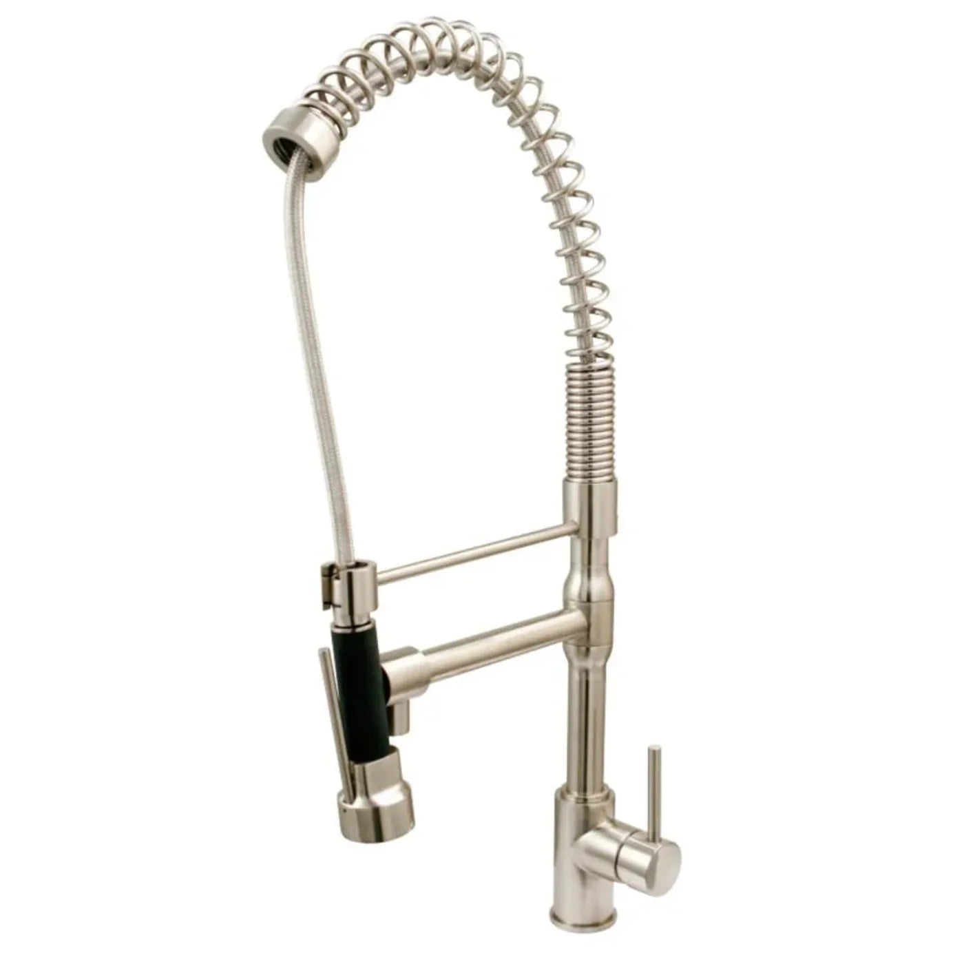 Kingston Brass Concord Single-Handle Pre-Rinse Kitchen Faucet in Brushed Nickel - KS8978DL