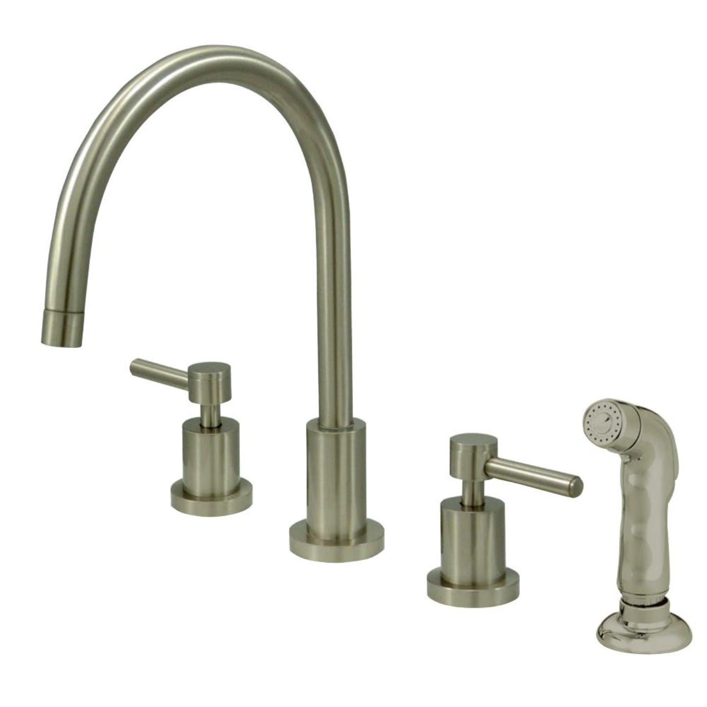 Kingston Brass Widespread Kitchen Faucet - KS8728DL