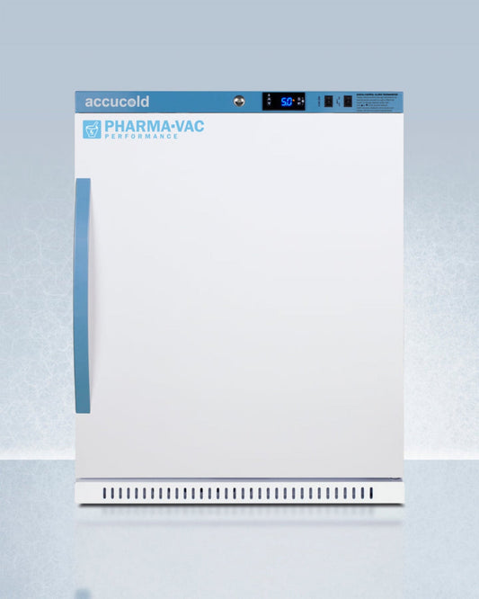Accucold - 8 Cu.Ft. Upright Vaccine Refrigerator, Certified to NSF/ANSI 456 Vaccine Storage Standard - ARS8PV456
