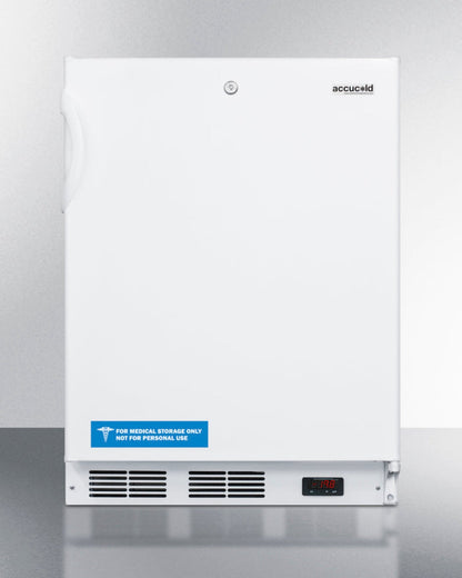 Accucold - 20" Wide Built-in Pharmacy All-refrigerator, ADA Compliant - ACR45LCALSTO
