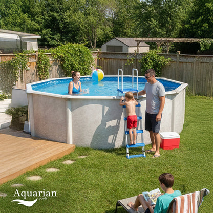 Aquarian Phoenix 18ft x 52in Above Ground Pool w/ Filter, Ladder, Liner, Skimmer - 109525