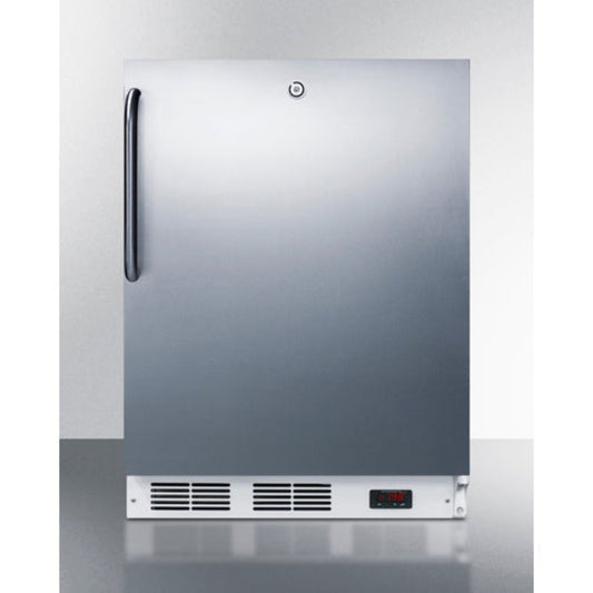 Accucold - 24" Wide Built-In All-Refrigerator, ADA Compliant  - AL752BKCSS