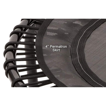 Disc-O-Bed JumpSport 220 Fitness Rebounder Mini Trampoline & Handle Bar Accessory, Black - 250093