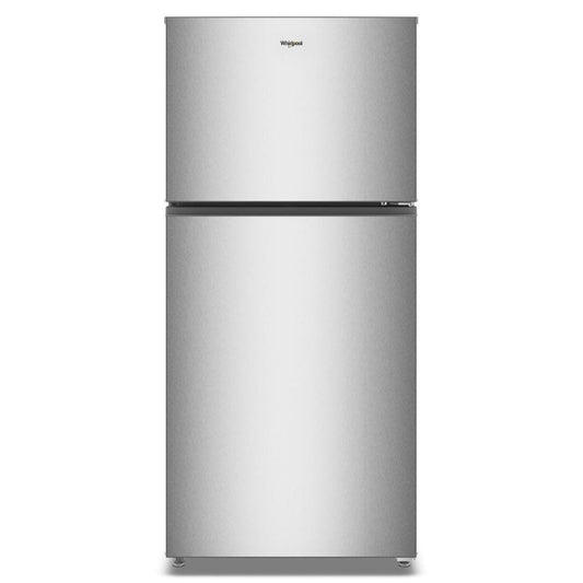 WHIRLPOOL Whirlpool 29.5-inch Wide Top Freezer Refrigerator with Total Coverage Cooling- 19.3 Cu. Ft. Stainless - WRTX3019SZ