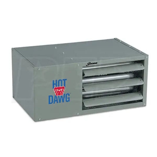 Modine Hot Dawg Garage Heater - 125K BTU/Direct Spark Ignition/LP/Separated Combustion/Single Stage w/Aluminized Steel Heat Exchanger - HDS125AS0121