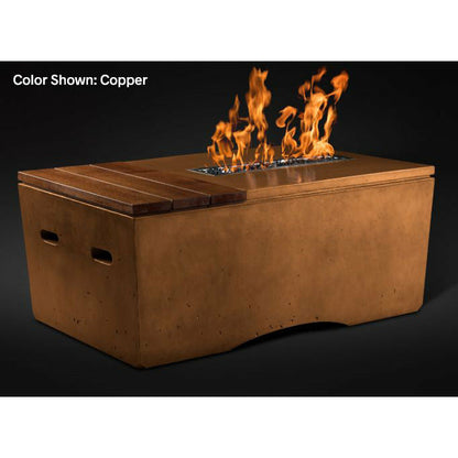 Slick Rock Oasis Fire Table Copper