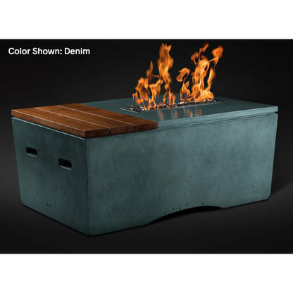 Slick Rock Oasis Fire Table Denim
