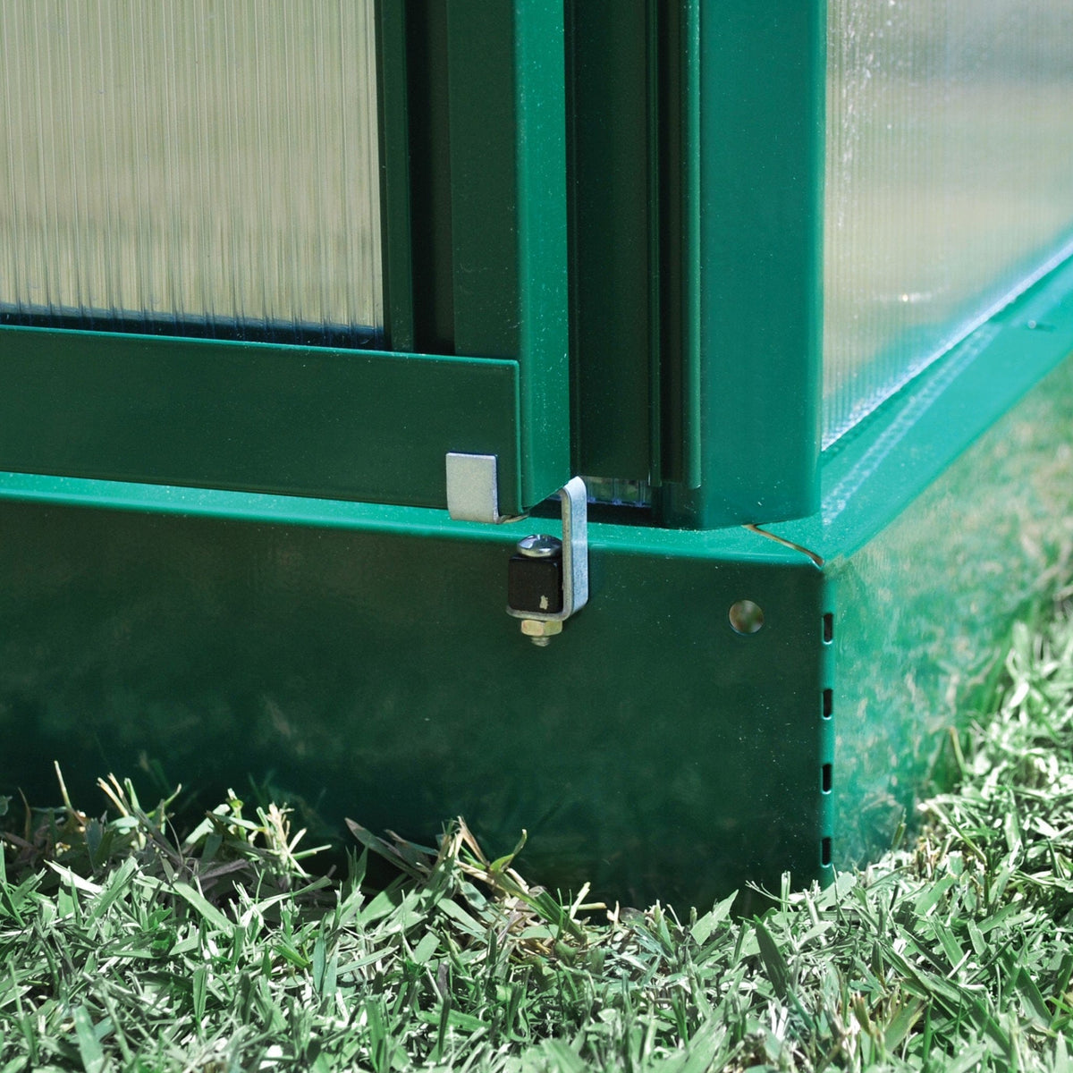 Palram - Canopia | Mythos Greenhouse Kit - 6 Ft Wide - Green With 4mm Twin-wall Polycarbonate Glazing - HG5005G