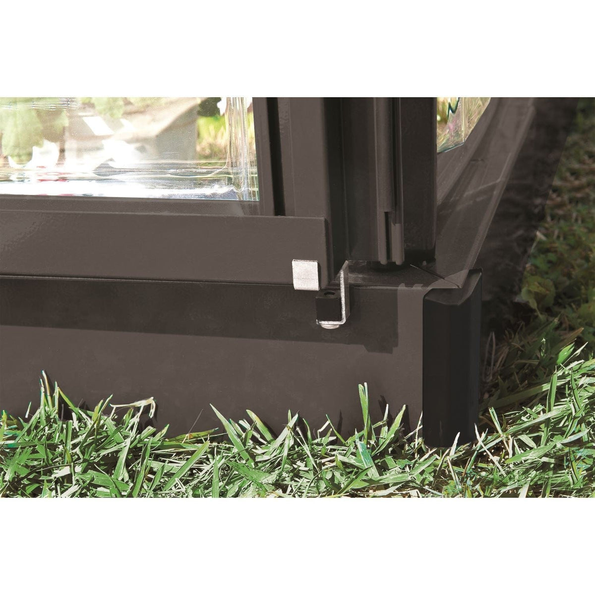 Palram - Canopia | 6x8 Ft Mythos Greenhouse Kit - Gray With 4mm Twin-wall Polycarbonate Glazing - HG5008Y