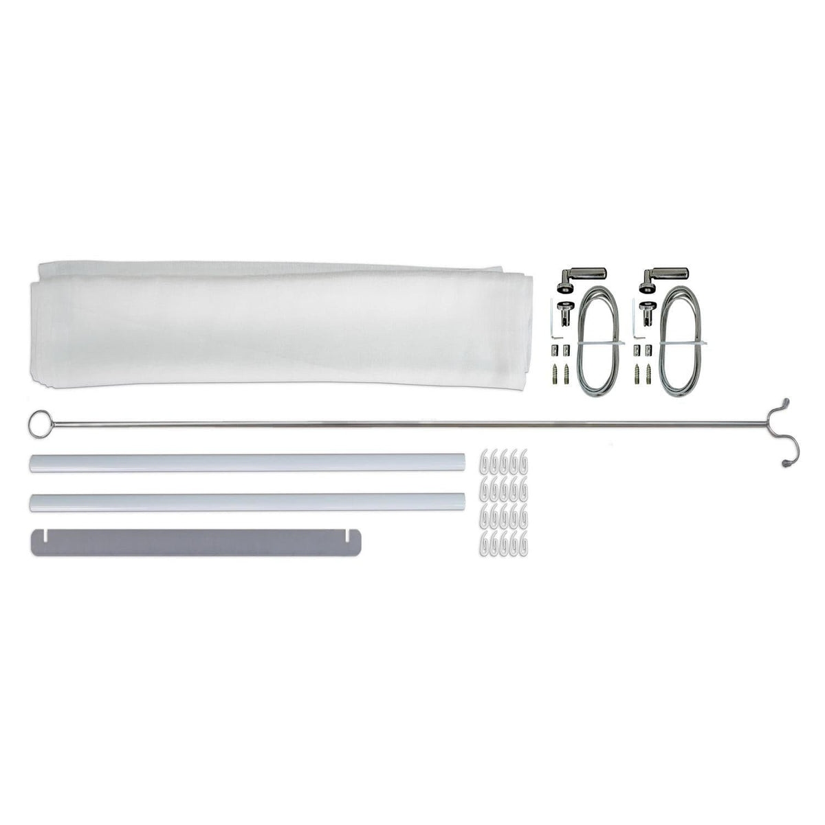 Palram - Canopia | Patio Cover Blinds 10x20 ft - White - HG1074
