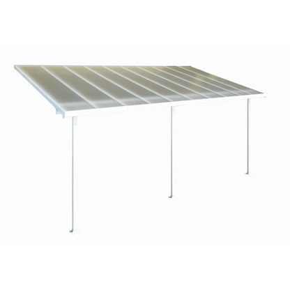 Palram - Canopia | 10 ft Wide Feria Patio Cover - White White - HG9310