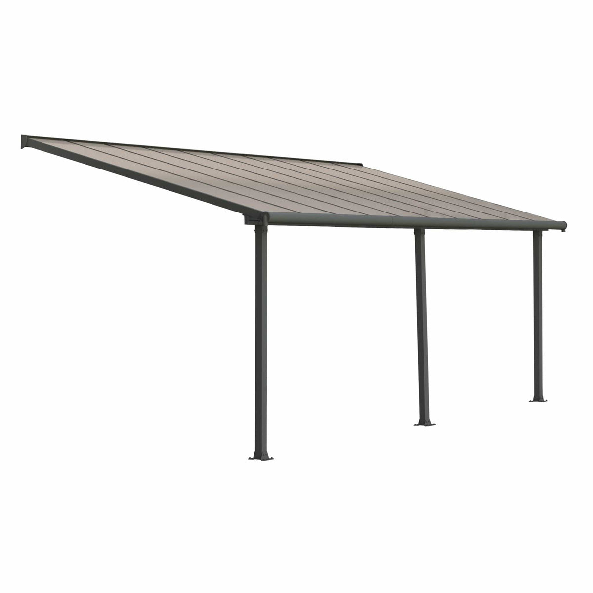 Palram - Canopia | Olympia Patio Cover - Gray - HG8810
