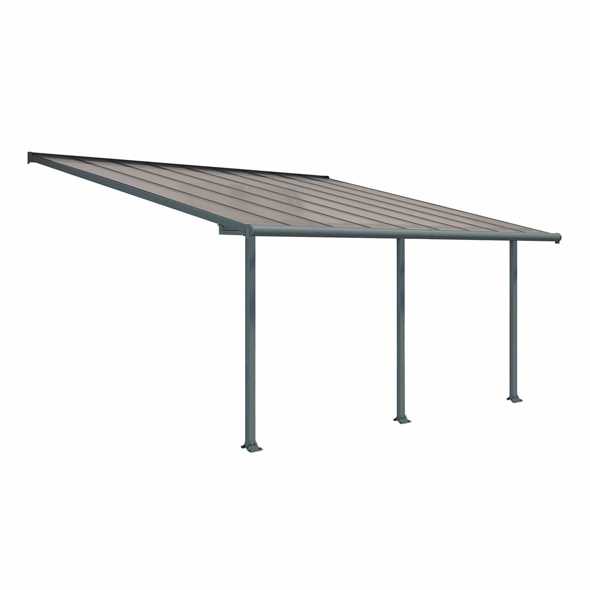 Palram - Canopia | Olympia Patio Cover - Gray - HG8810