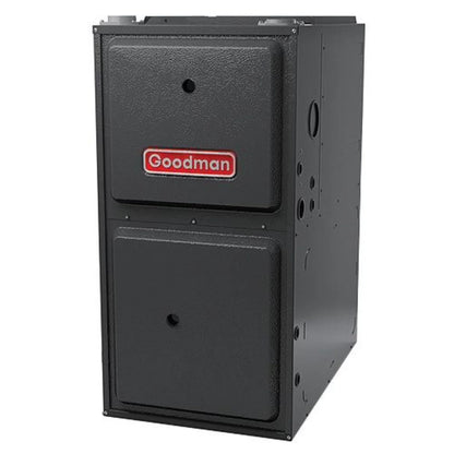 Goodman - 2 Ton/60,000 BTU 96% AFUE Gas Furnace and Air Conditioner System - Horizontal - 14.5 SEER2 - R32 - GLXS4BA2410 / CHPTA3026B3 / GC9S960603BN