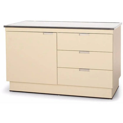 PETLIFT Omni Veterinary Exam Table & Storage | Full Flush Table - 58 x 24 - PL-TEC-300-58SS