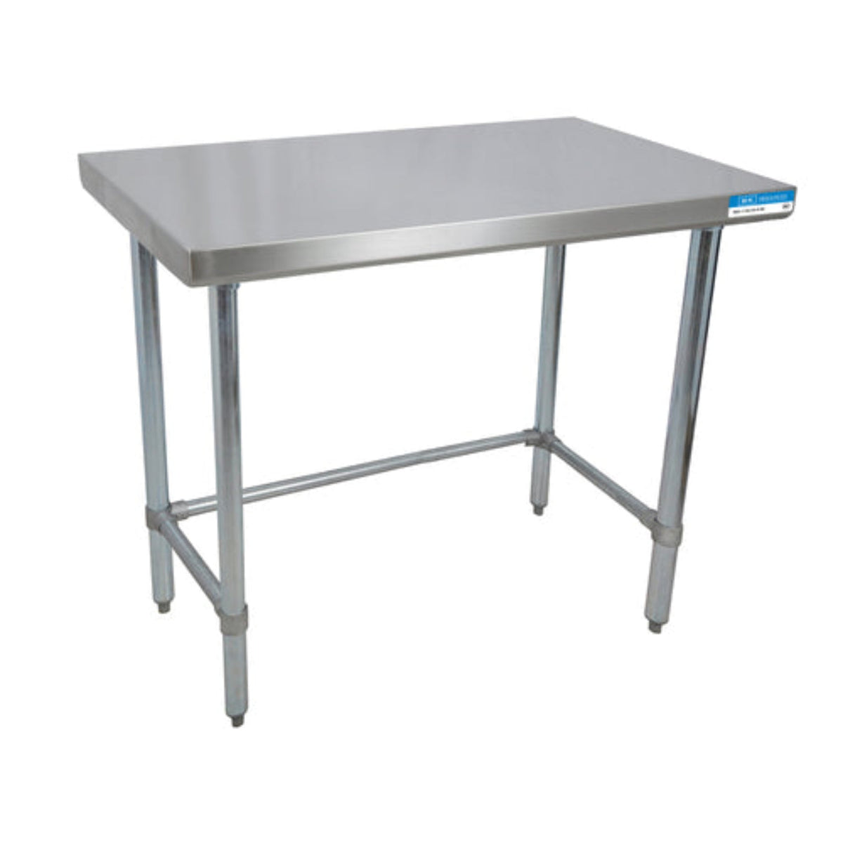 BK Resources QVTOB-3624 Stainless Steel Prep Tables