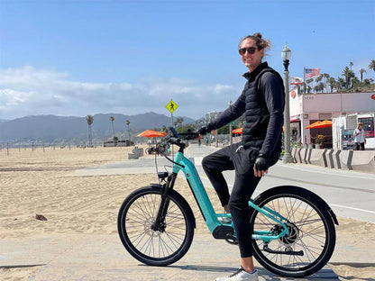 Himiway Rambler / Electric City Commuter Bike - H-RAMBLER-Mid-GN