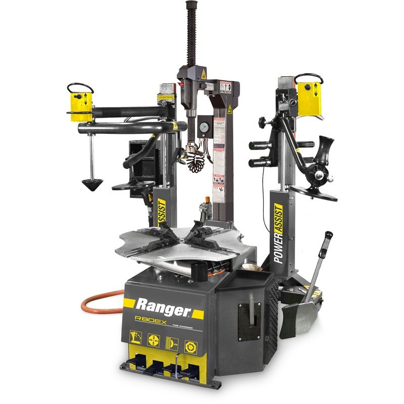 Ranger R80EX Tilt Back Tire Changer Dual Tower Assist