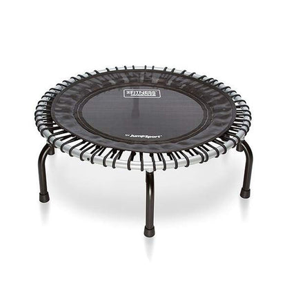 Disc-O-Bed JumpSport 350 Indoor 39-Inch Mini Trampoline and Handle Bar Accessory, Black - 250101