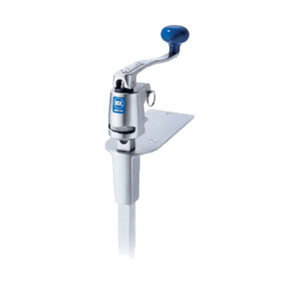 Edlund S-11CL Manual Stainless Steel Can Opener With Clamping Base & Long Bar - EDS11CL