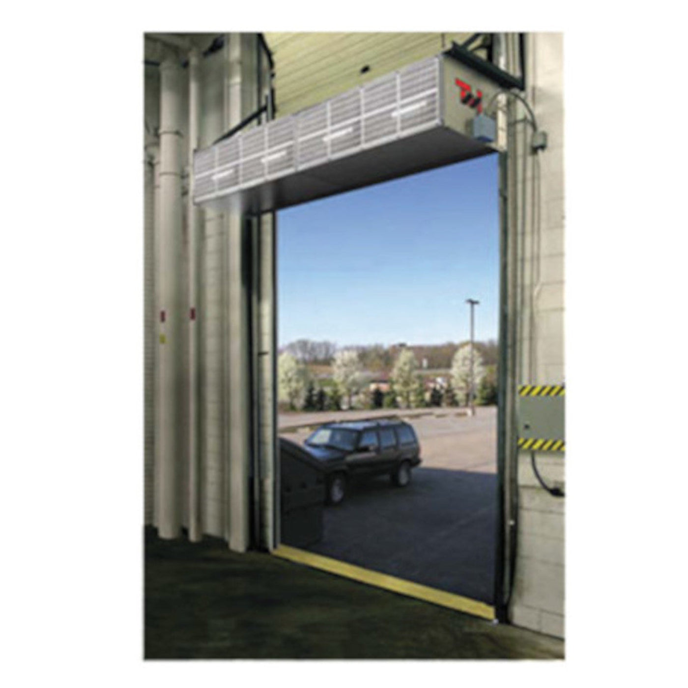 Curtron S-HD-84-2 85" Heavy-Duty Industrial Air Curtain - CUSHD842
