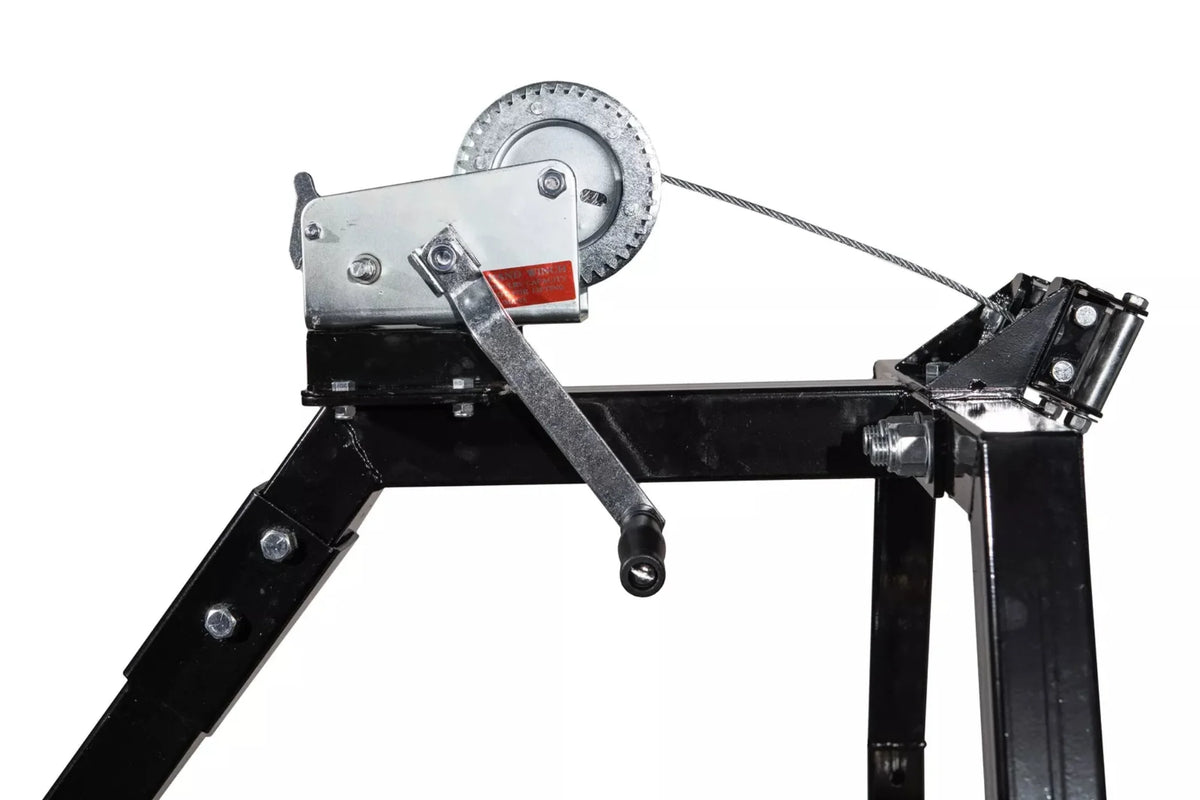 MotoAlliance Impact Implements Log Hauler 1500 Lbs Capacity with Manual Winch New - IP4424