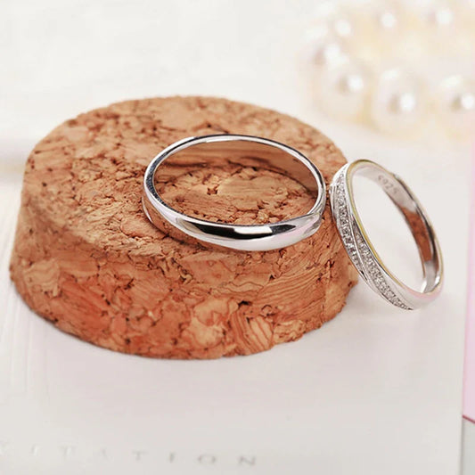 Sterling Silver Ring for Women - Elegant Engagement & Wedding Jewelry