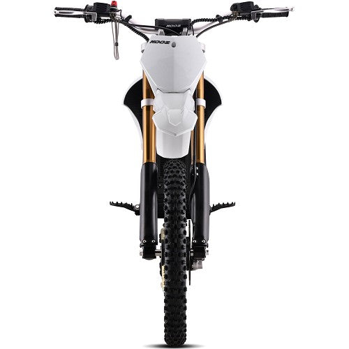 MotoTec 72v 8000w Pro Electric Dirt Bike 19/16 Lithium White