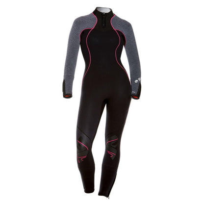 Zeagle 7mm Womens Nixie Ultra Full Wetsuit - WET404 02-BLK