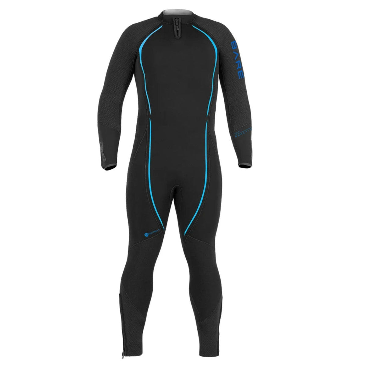 Zeagle Bare 7mm Mens Reactive OMNIRED Ful Wetsuit - WET464 02-SM-BLK