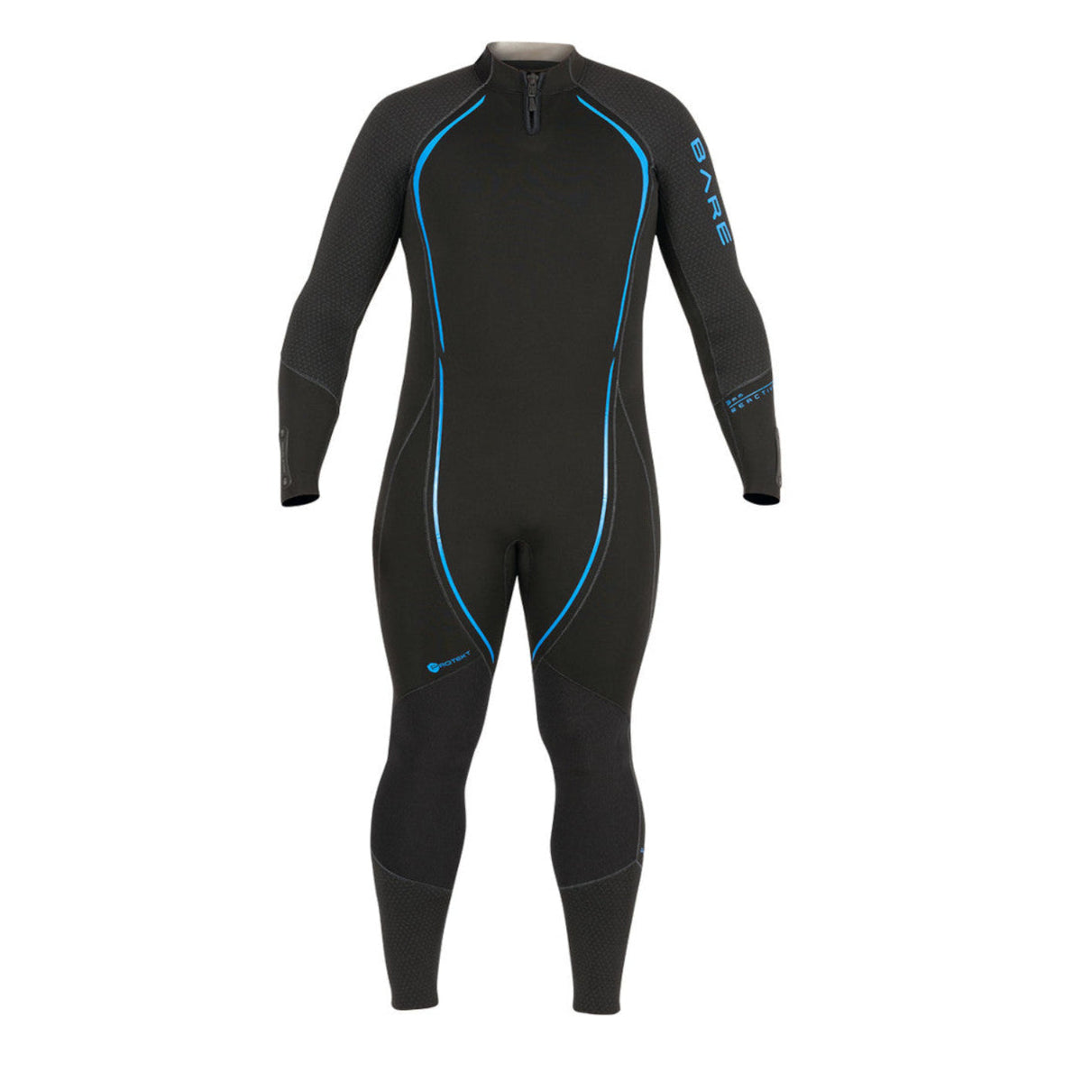 Zeagle Bare 3mm Mens Reactive OMNIRED Full Wetsuit - WET466 02-SM-BLK