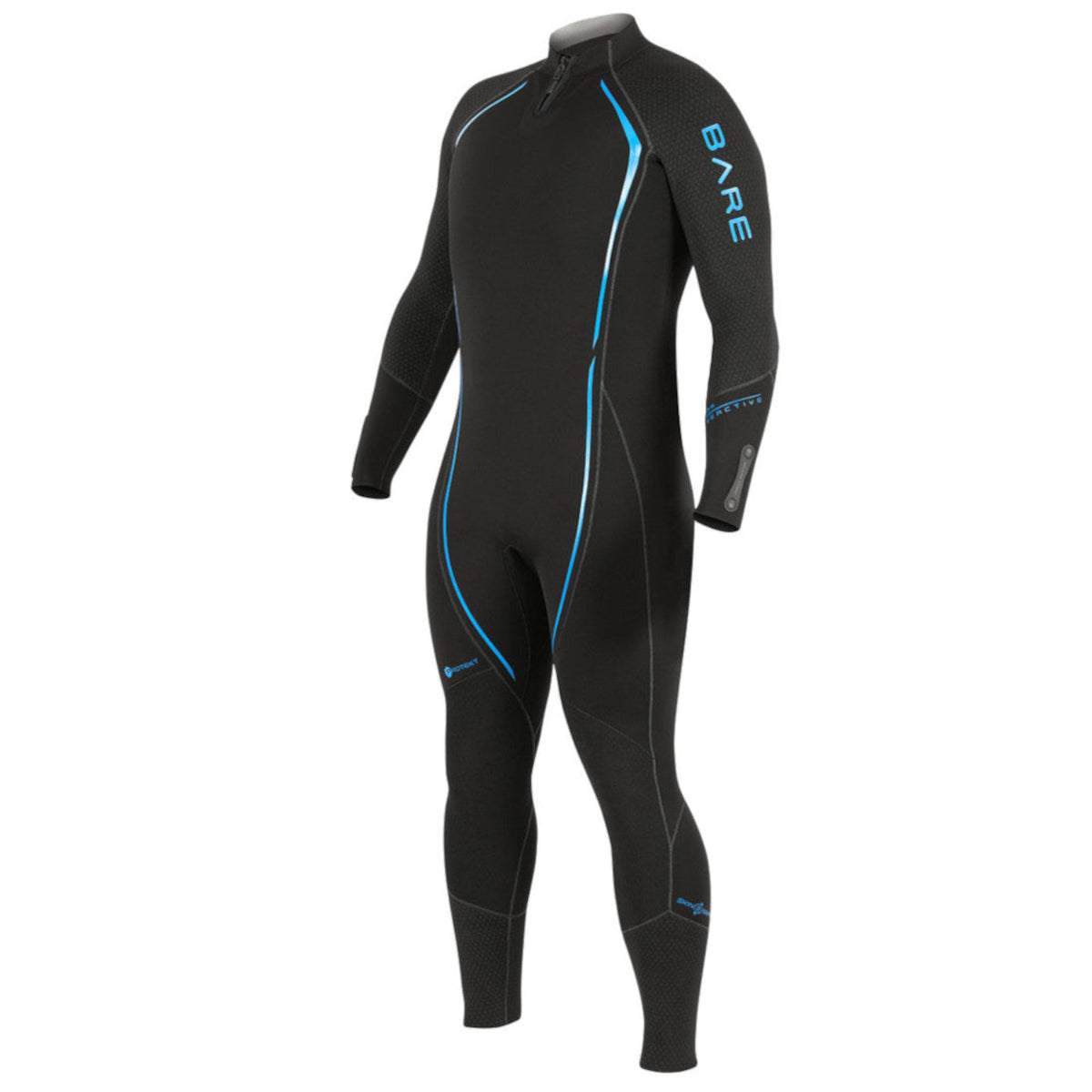 Zeagle Bare 3mm Mens Reactive OMNIRED Full Wetsuit - WET466 02-SM-BLK