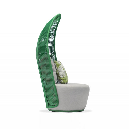 Whiteline Mods - Basil Chair CH1732 - CH1732-GRN/GRY