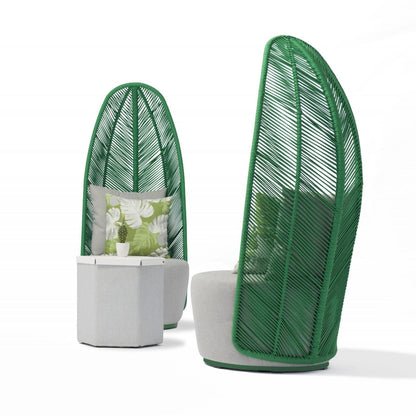 Whiteline Mods - Basil Chair CH1732 - CH1732-GRN/GRY