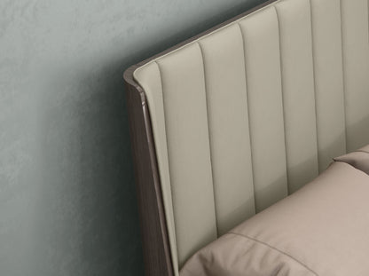 Whiteline Mods -  Berlin Bed King - BK1754-CNUT/LGRY