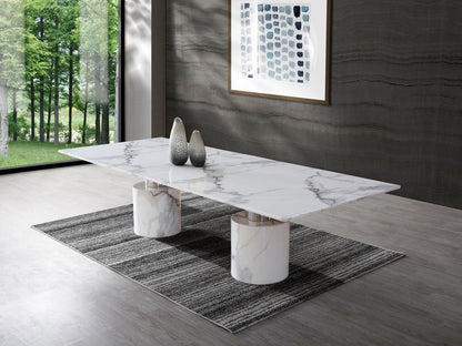 Whiteline Modern Living Geneva Dining Table - DT1640